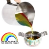 Handmade DIY scented candle making tool set, creative tinplate can, soy wax melting wax pot, birthday candles Application Scenario